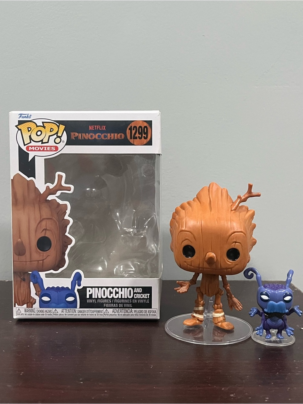 Funko Pop! Movies Pinocchio & Cricket l
